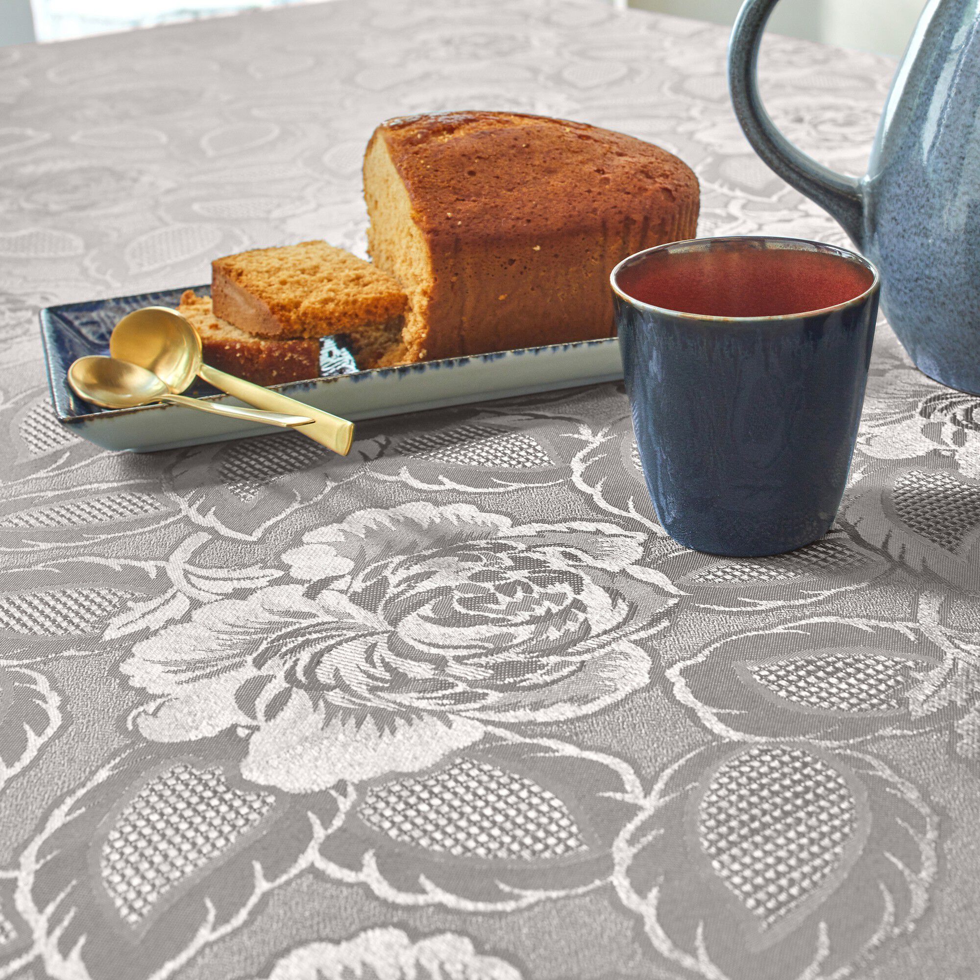 Nappe jacquard damassé