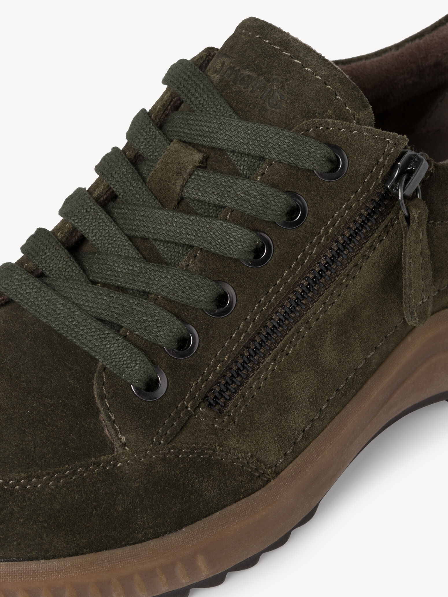 Derbie en cuir - vert