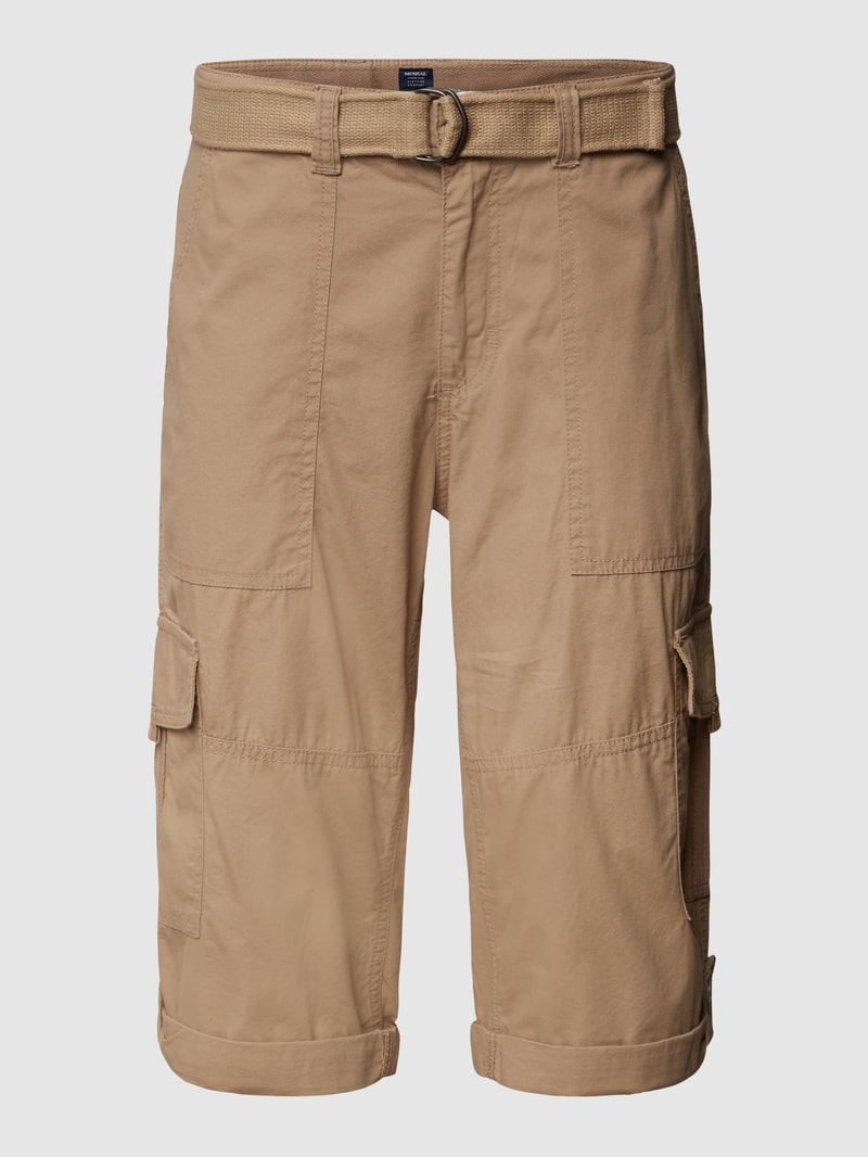 Cargoshorts inklusive Gürtel in beige