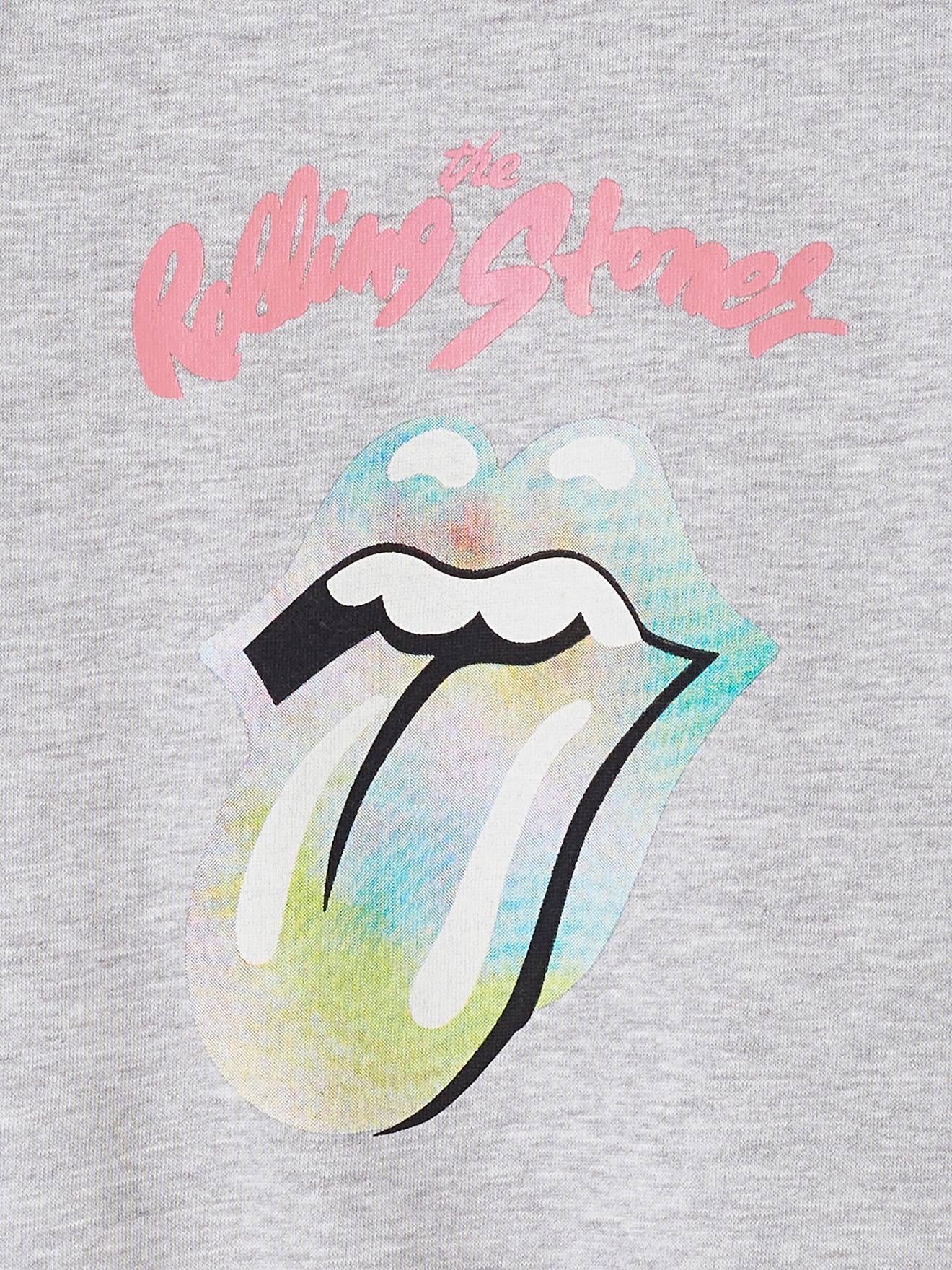 Sweat fille The Rolling Stones® gris chiné