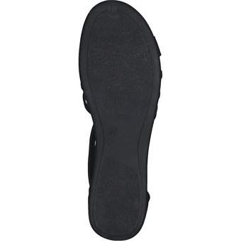 Puccetti Römersandale in schwarz