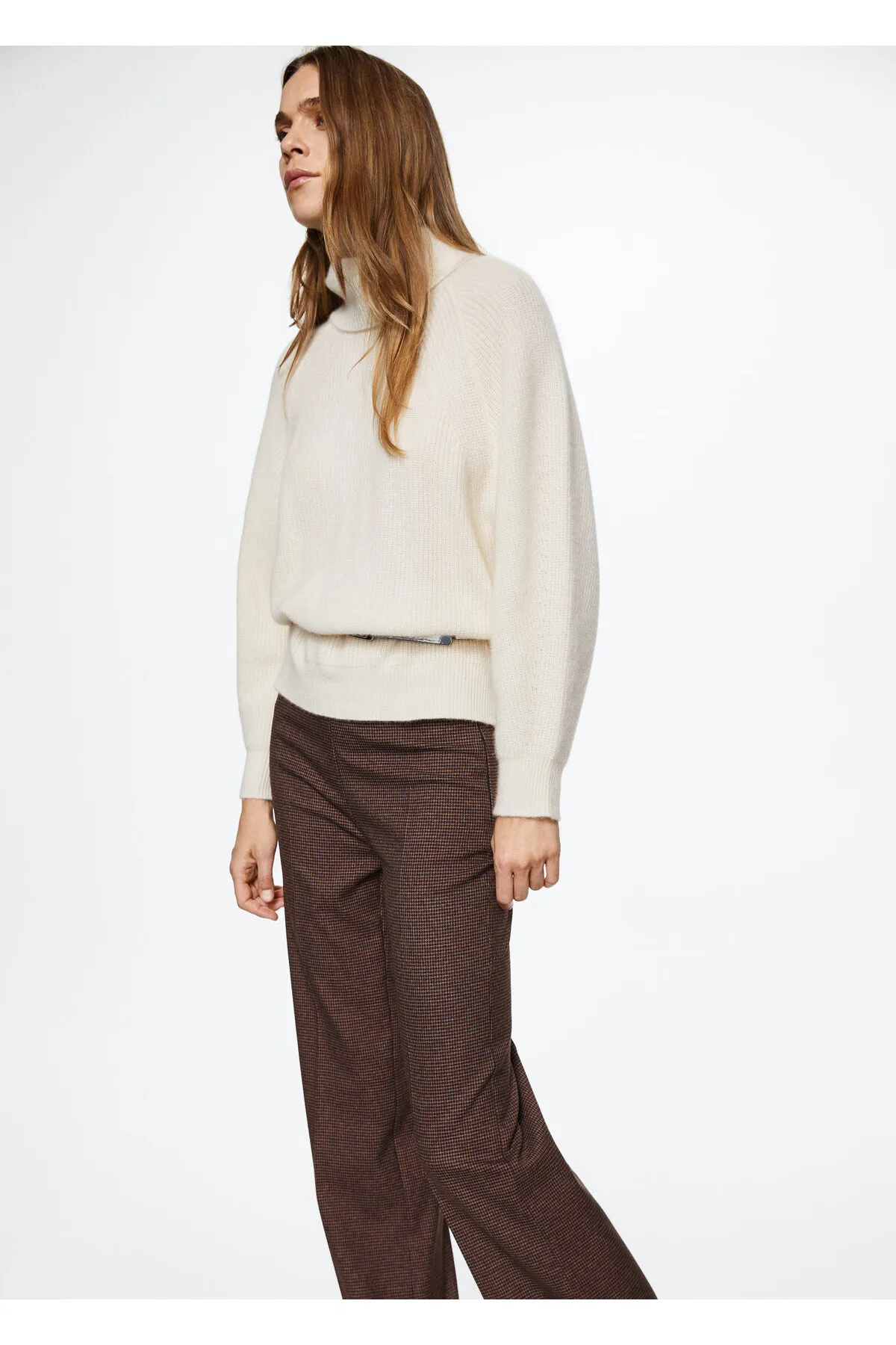 MANGO  Braune Damenhose 37086716
