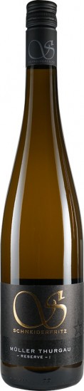 2017 Müller Thurgau Réserve trocken - Weingut Schneiderfritz