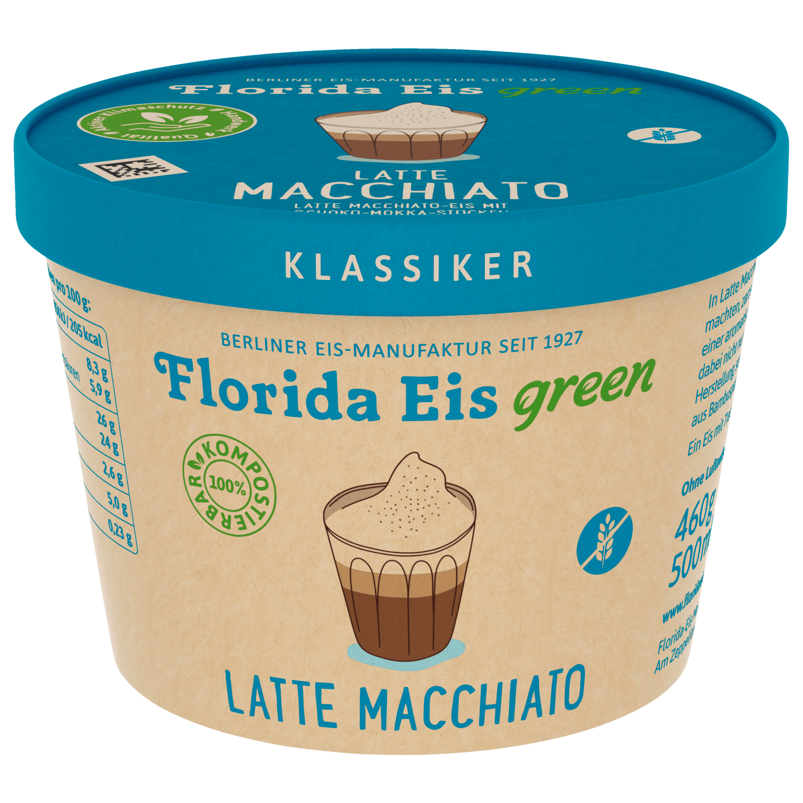 Florida Eis green Latte Macchiato 500ml