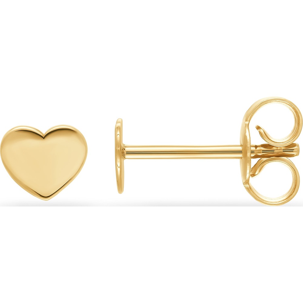 FAVS Boucles d'oreilles à fermoir à poussette 375 Or jaune Boucles d'oreilles