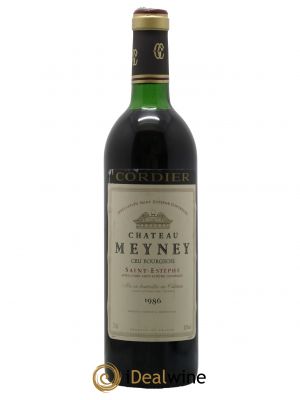 Château Meyney  1986 - Lot de 1 Bouteille