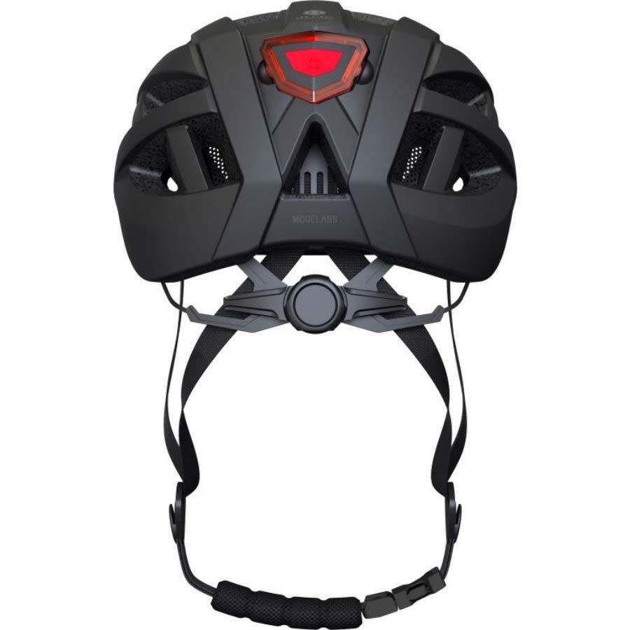 Fahrradhelm, Größe L, mit LED-Rücklicht, 1 Stück - ATU
