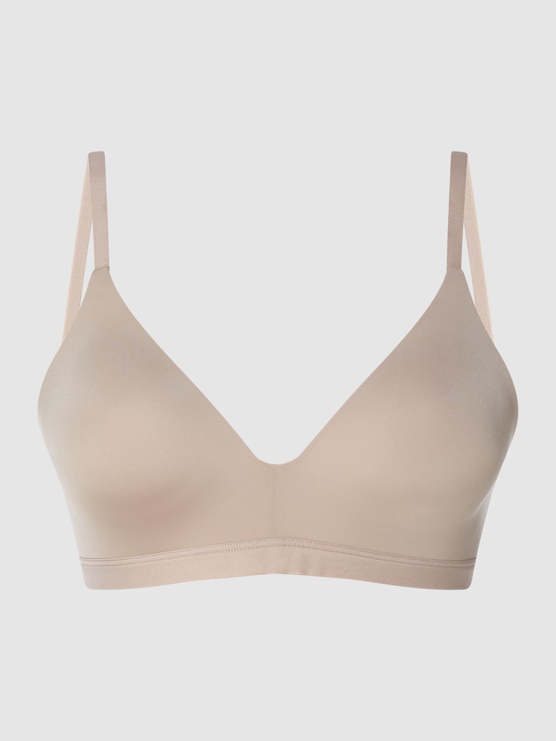 Bustier mit wattierten Cups in altrosa