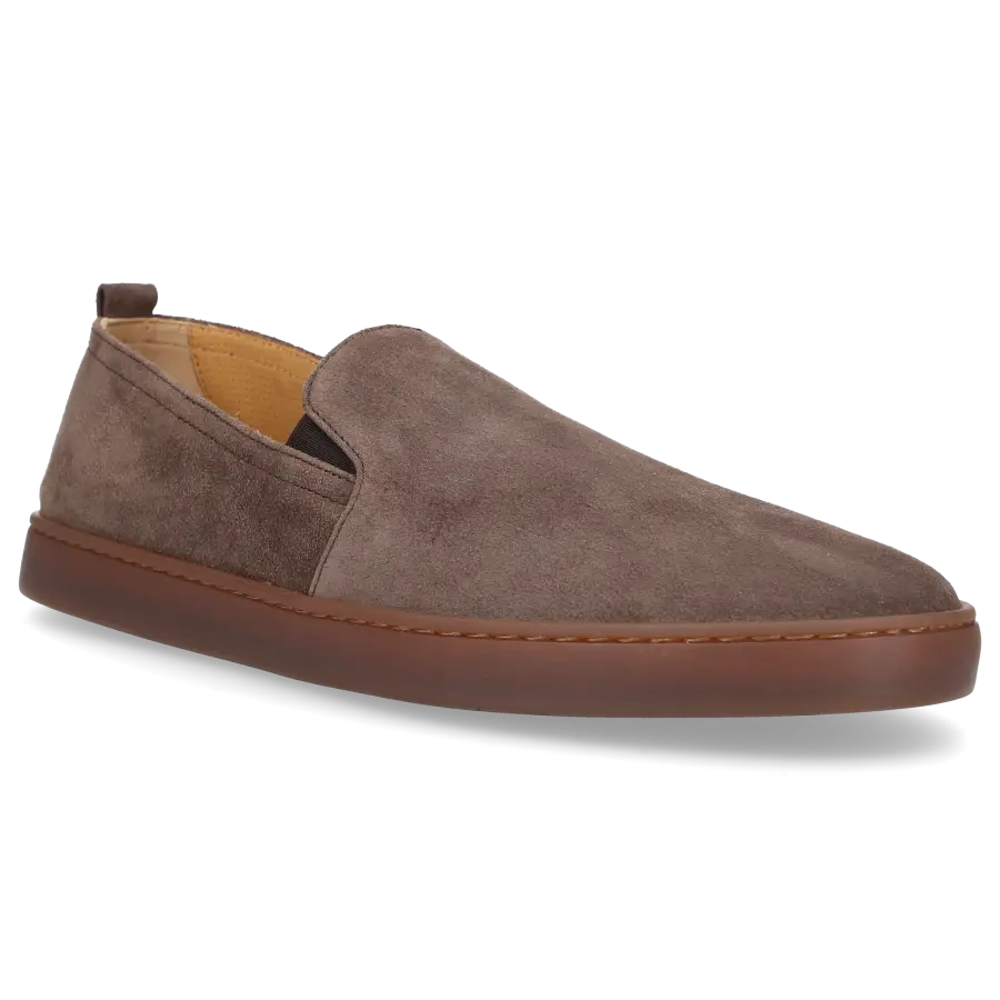 Henderson - Loafer RODI Veloursleder - braun