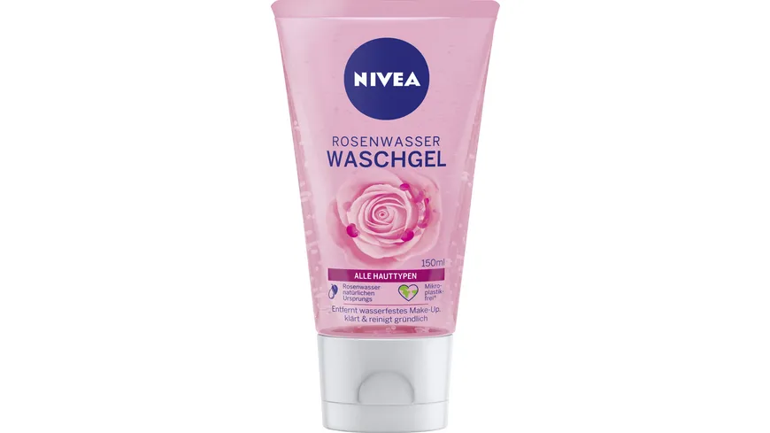 NIVEA Rosenwasser Waschgel alle Hauttypen 150 ml