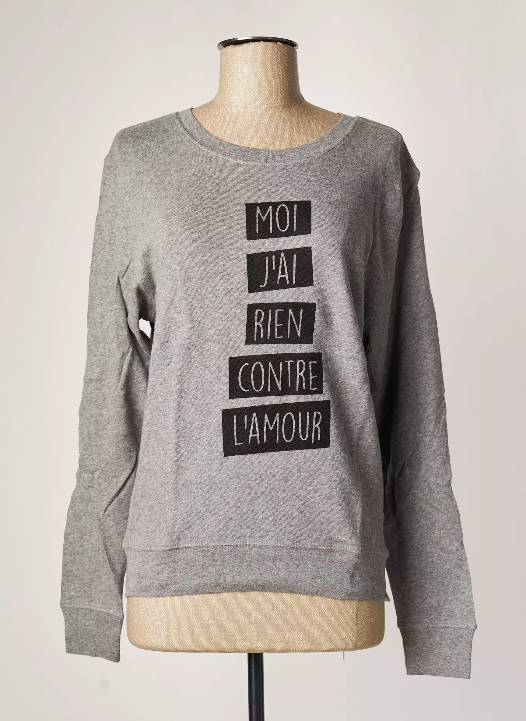 Fillandises Sweats Femme couleur gris