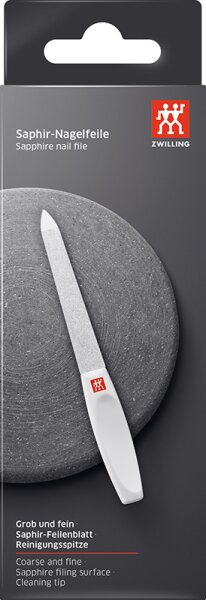 ZWILLING Beauty Classic Saphir-Nagelfeile - white Nagelfeile