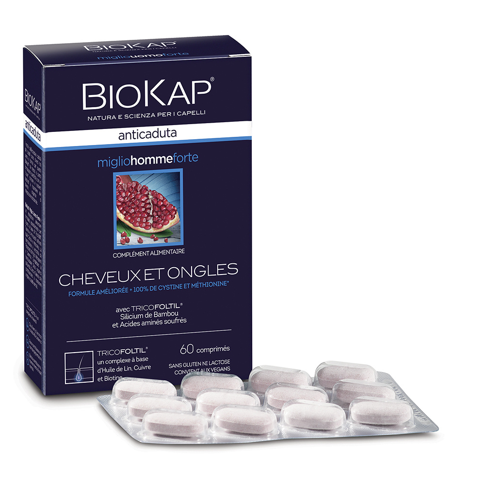 biokap COMPLÉMENT ALIMENTAIRE ANTICHUTE HOMME TRAITEMENT ANTICHUTE HOMME