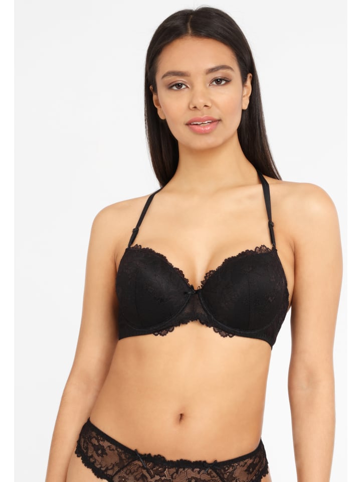 LASCANA Neckholder-BH in schwarz günstig kaufen