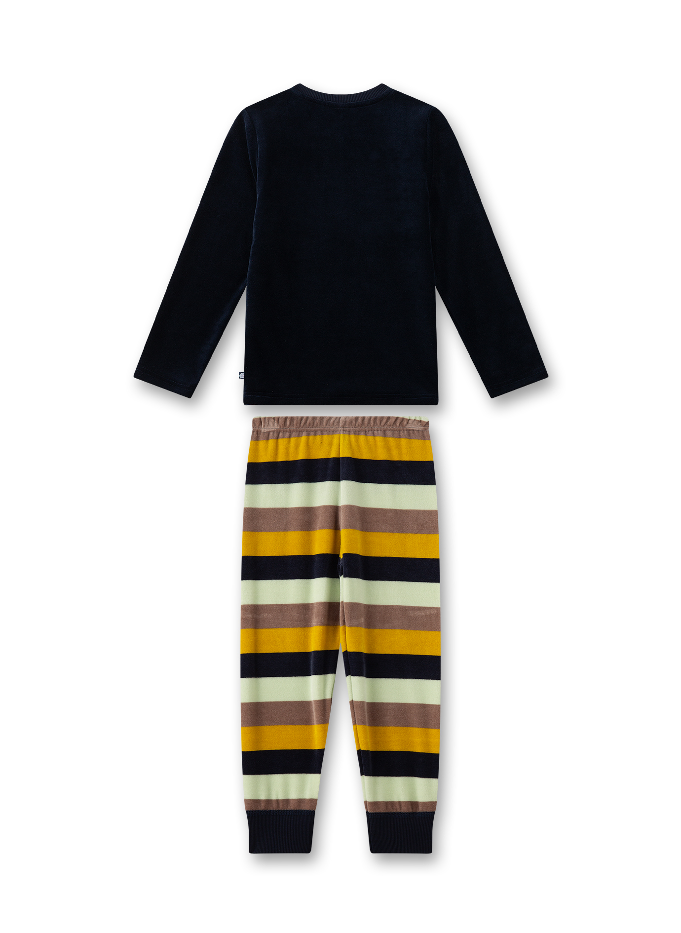 Jungen-Schlafanzug Blau aus Nicki