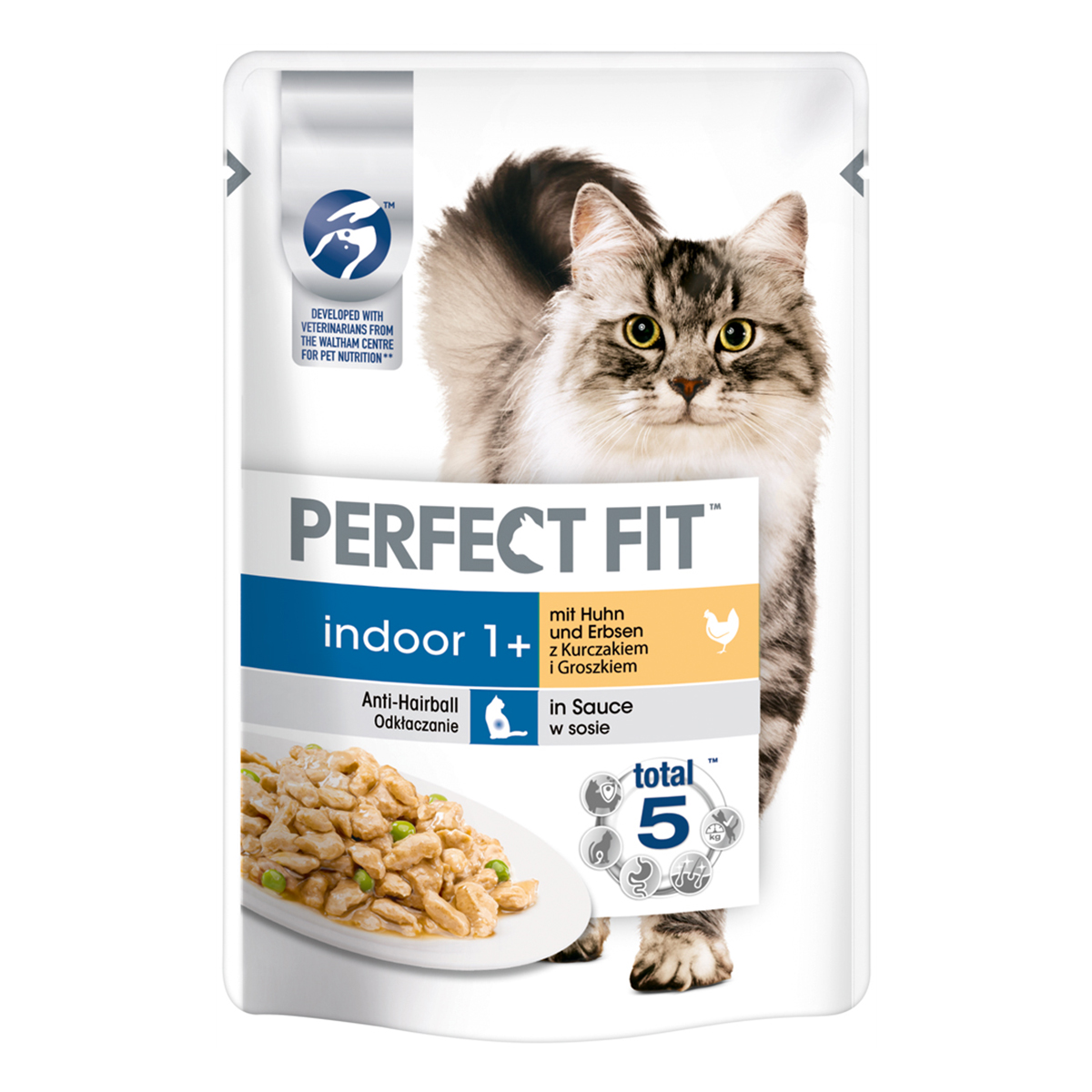 Perfect Fit Katzenfutter Indoor mit Huhn & Erbsen