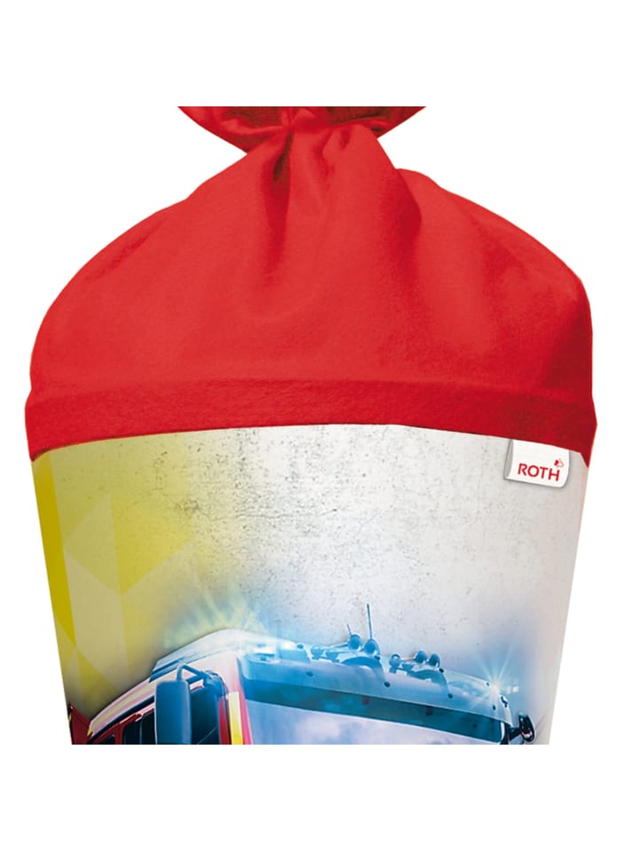 ROTH Set Schultüte groß Feuerwehr 70 cm mit Schleife in Bunt günstig kaufen onesize