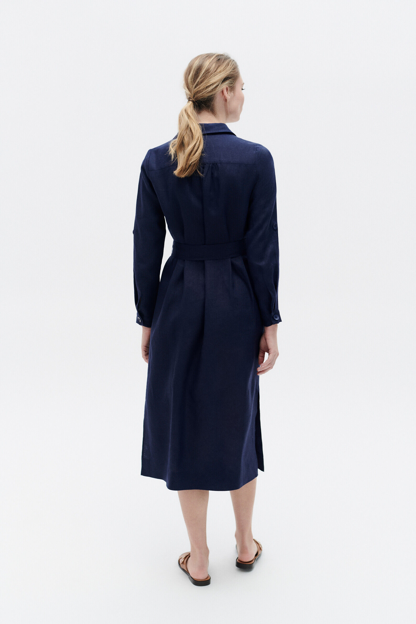 Robe rbetty bleu marine femme