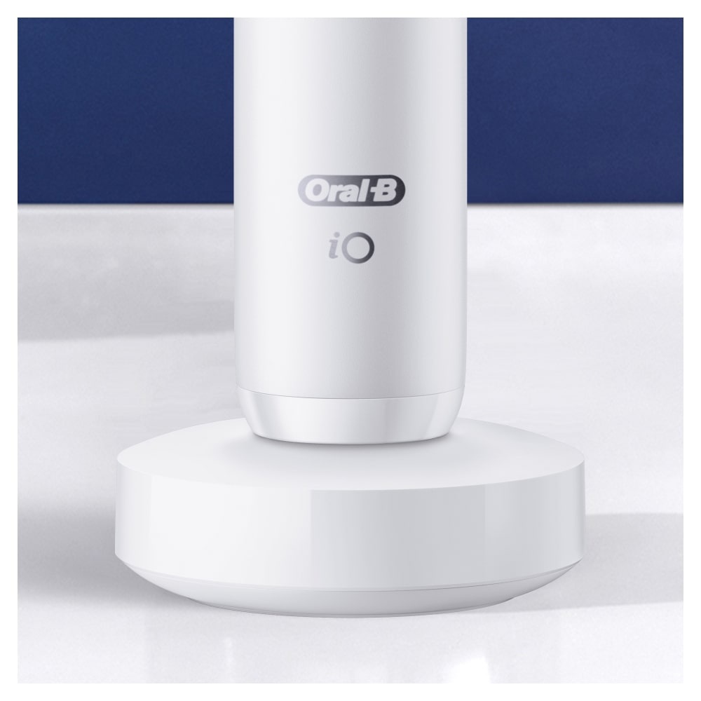 oral-b ORAL B iO BAD ELECT. iO 8 - Lot de 2 BAD Blanc & Violet BROSSES A DENTS ELECTRIQUES RECHARGEABLES