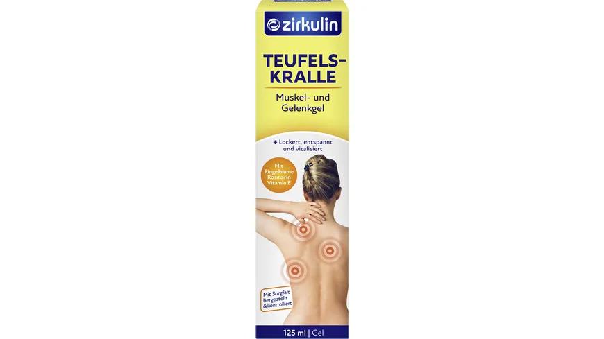 Zirkulin Teufelskralle Muskel Gel 125 ml