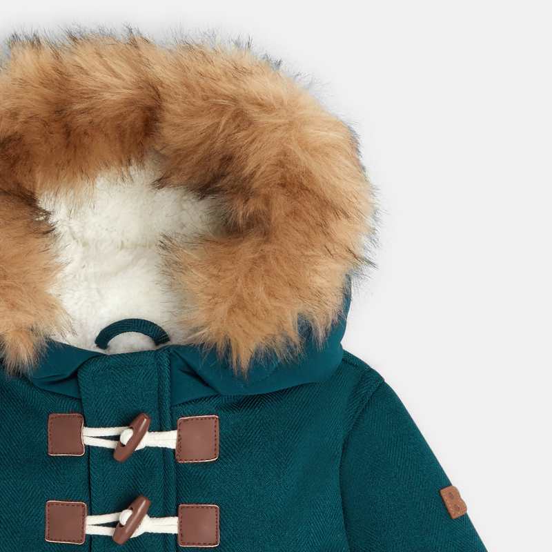Manteau de ville imperméable à capuche
