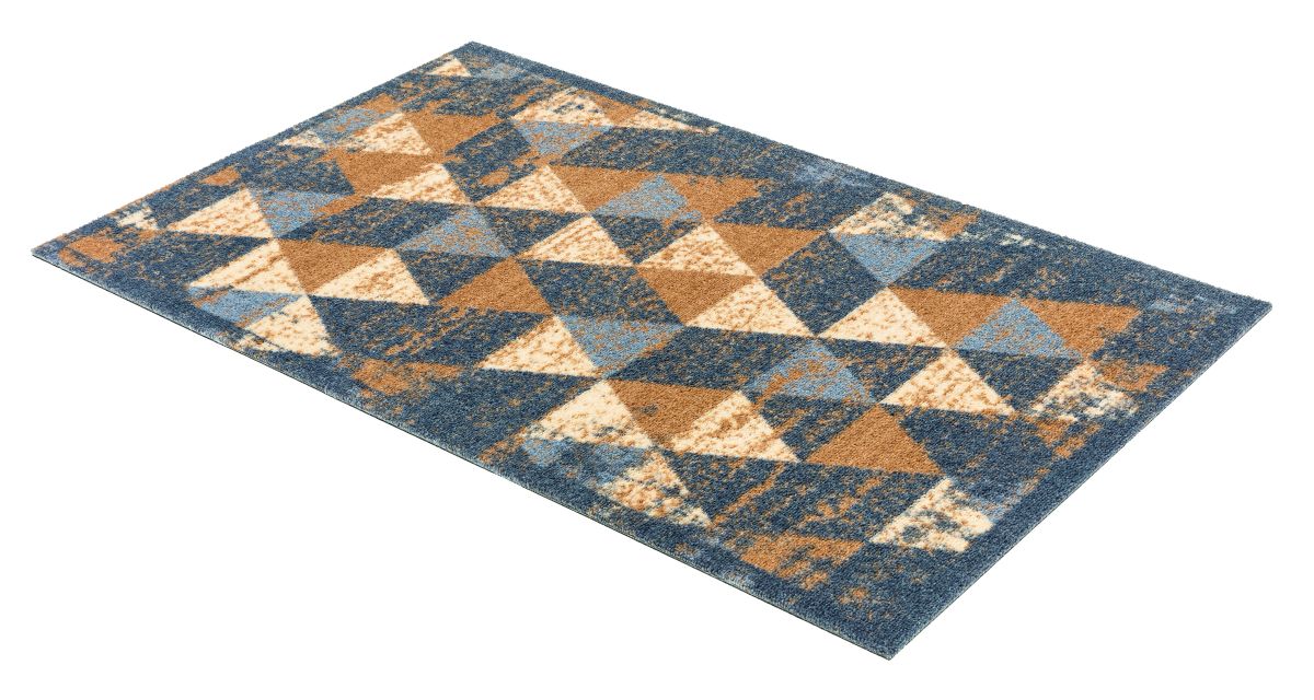 Türmatte Miabella Dreicke grau-braun 50x70
