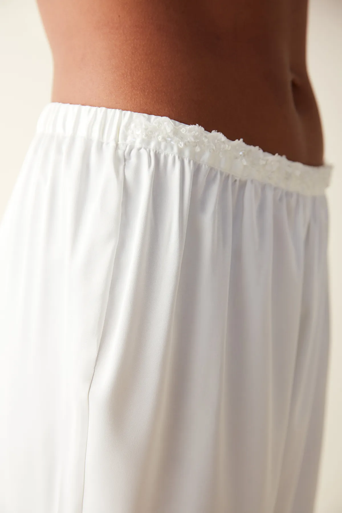 Penti  Pyjamahose - Weiß - Relaxed