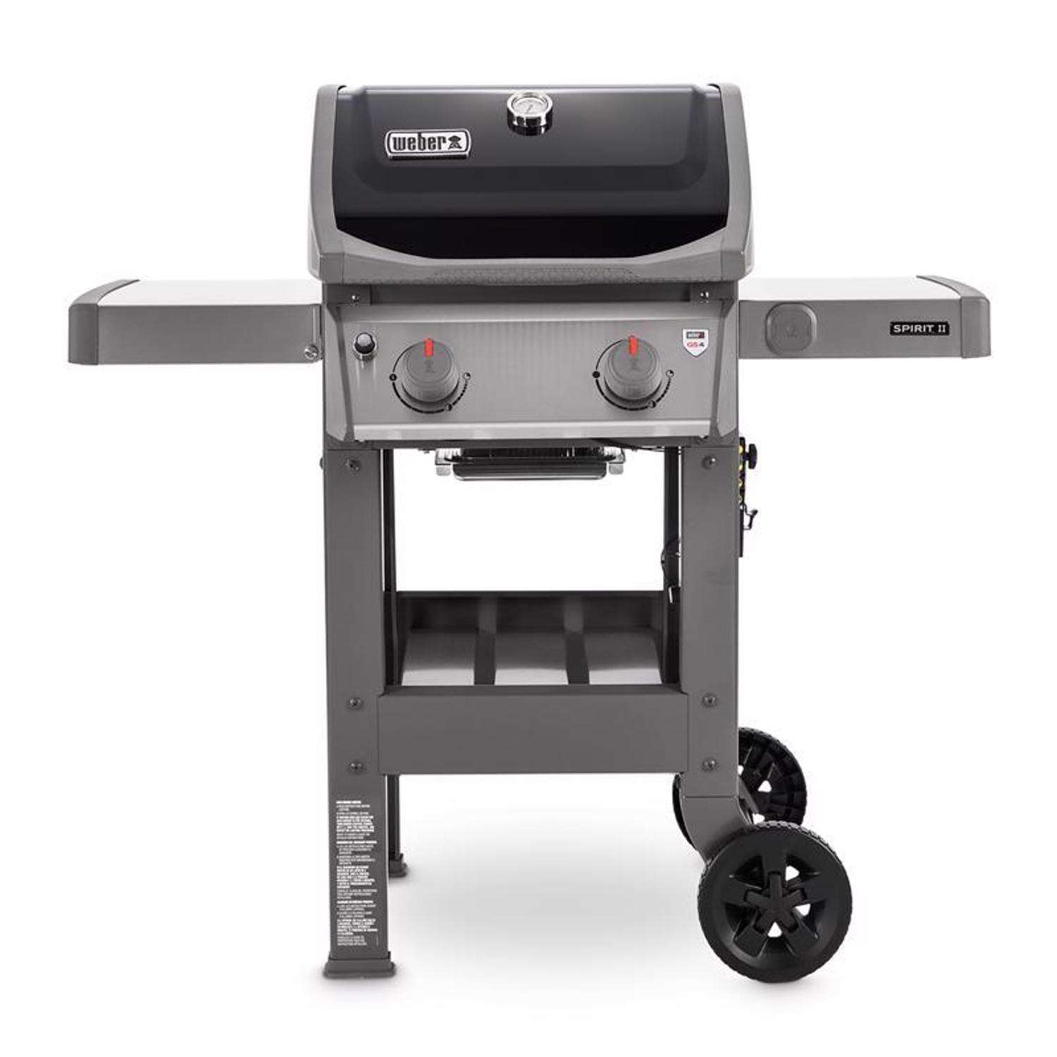 Weber Spirit II E-210 2 Burner Liquid Propane Grill Black