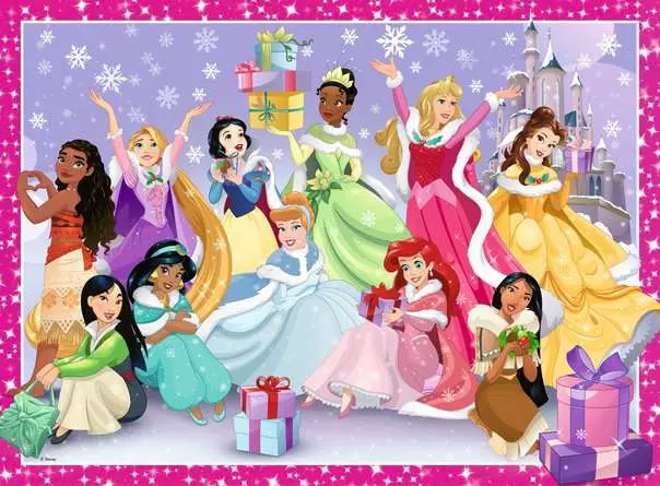 Kinderpuzzle ab 8 Jahren - Ein zauberhaftes Weihnachtsfest - 200 Teile