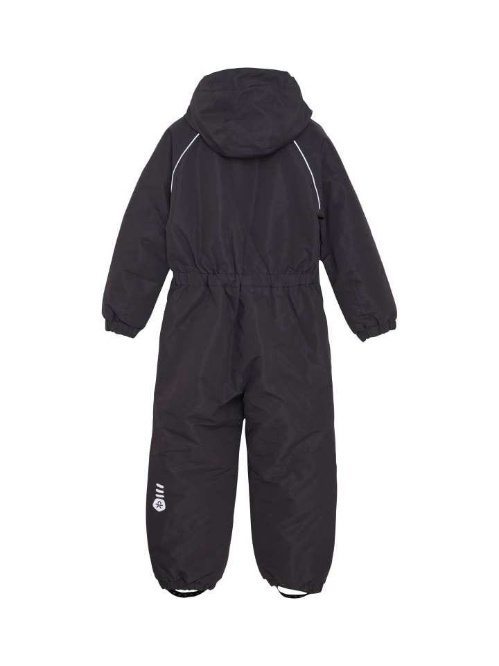 Color Kids Schneeoverall 741090 Schneeanzug mit Kapuze und Fußschlafen in Grau günstig kaufen