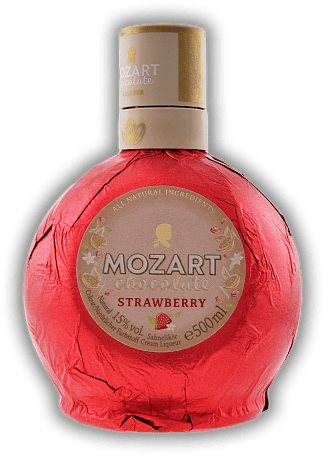Mozart White Chocolate Strawberry Cream 0,5 Liter Mozart White Chocolate Strawberry Cream 0,5 Liter Ein fruchtig-frischer Erdbeer-Schokoladenlikör. 0,5	 Liter - Vol 15%
