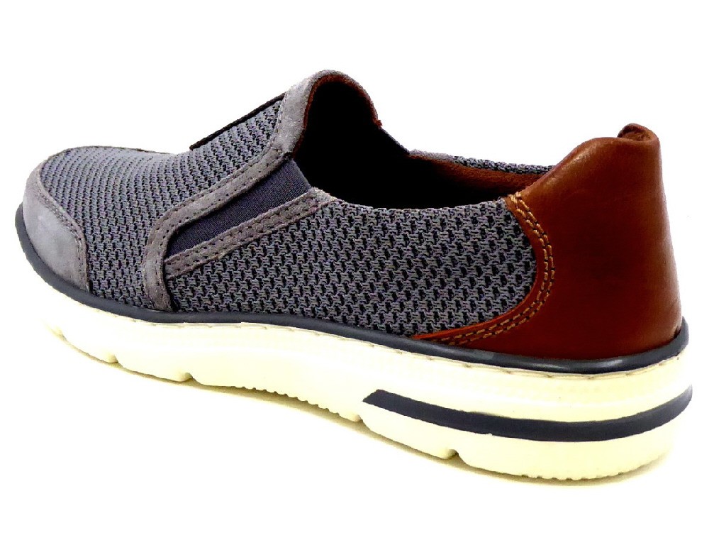 BUGATTI Komfort Slipper grau