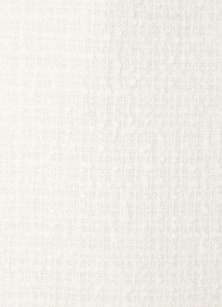 LKBennett Mariner -kaksirivinen bleiseri tweed-jäljitelmällä