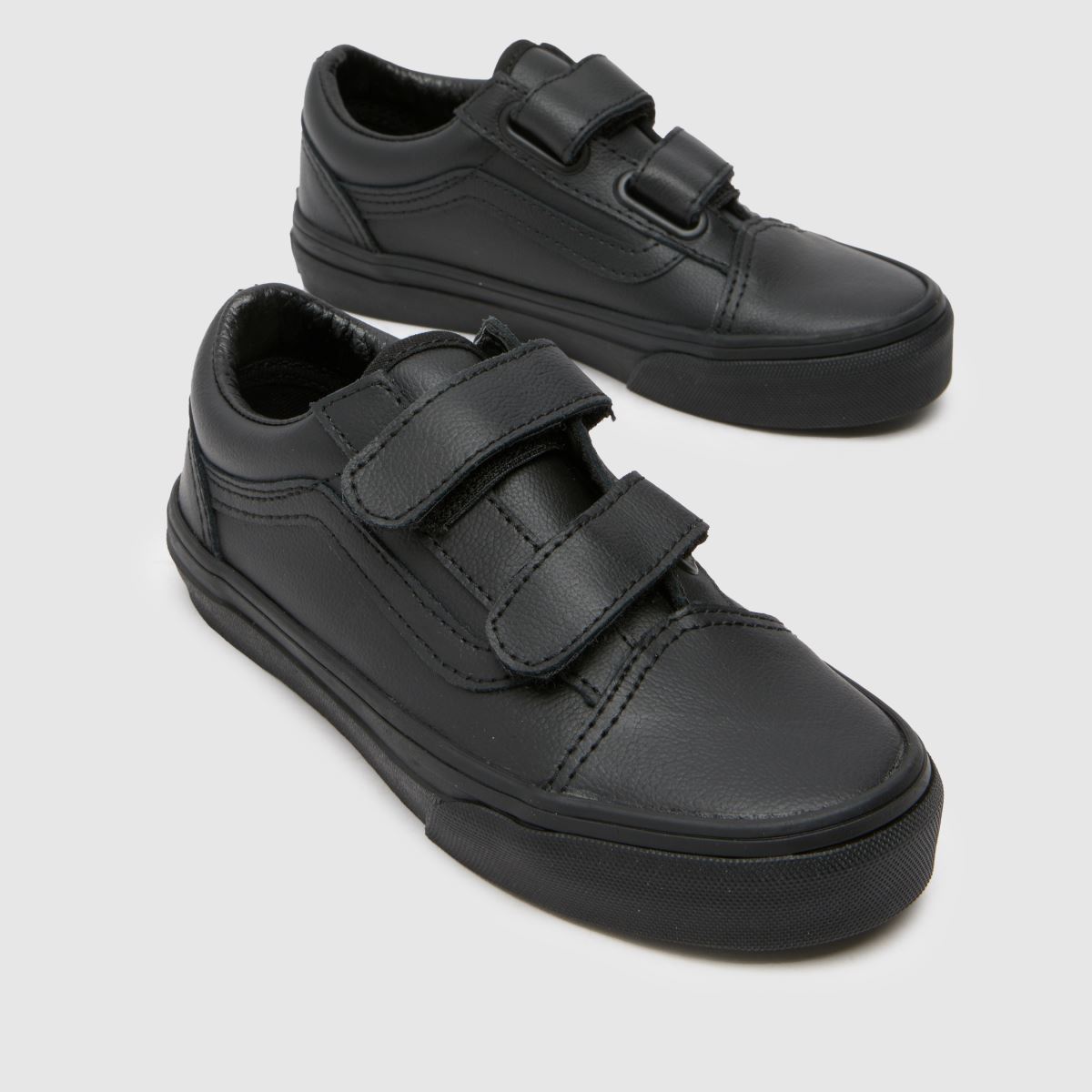Vans fekete old skool v junior edzőcipő