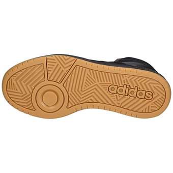 adidas HOOPS 3.0 MID Sneaker in schwarz
