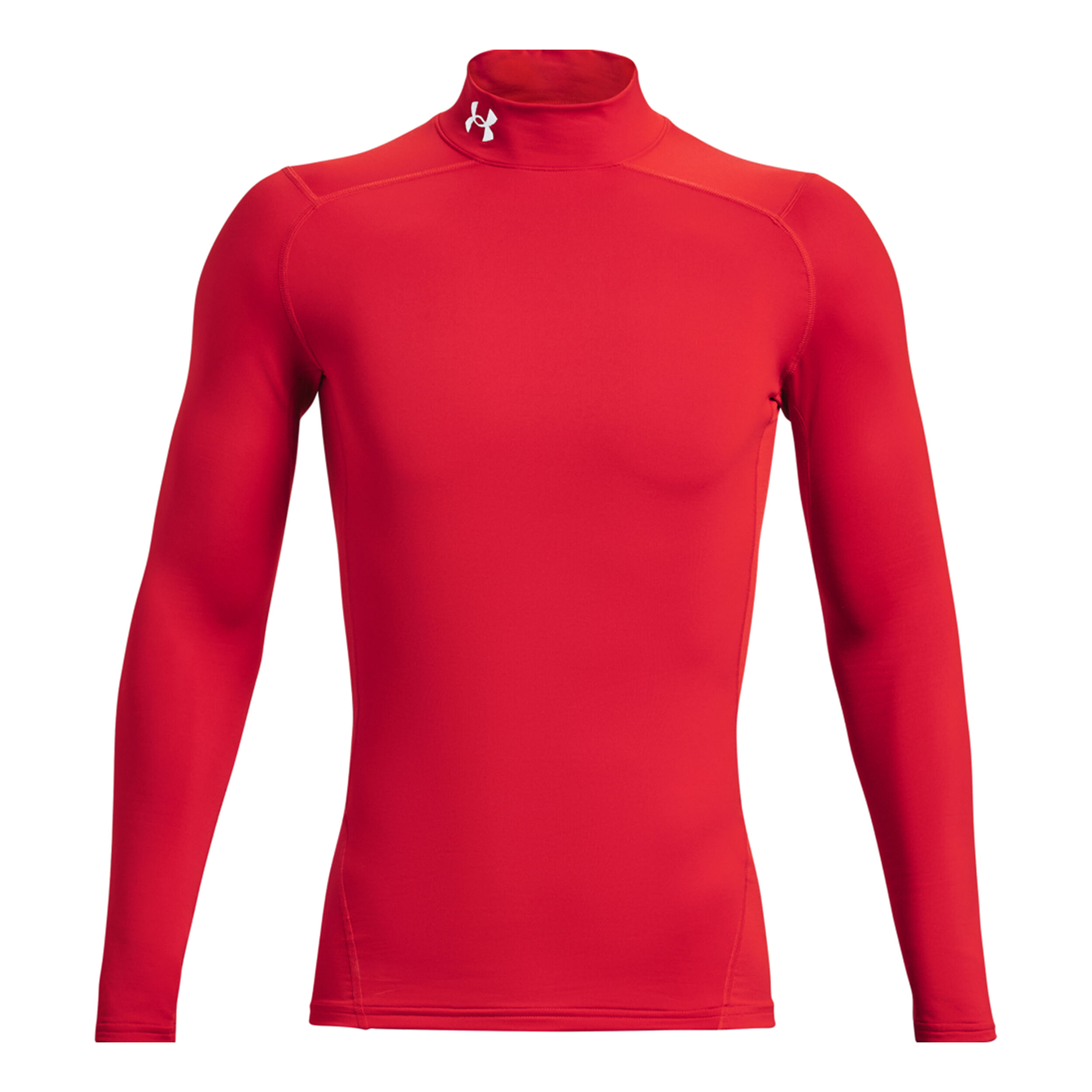 Coldgear Comp Mock Longsleeve Herren - Rot