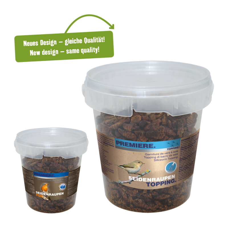 PREMIERE Wildvogelfutter PREMIERE Seidenraupen Topping 200g