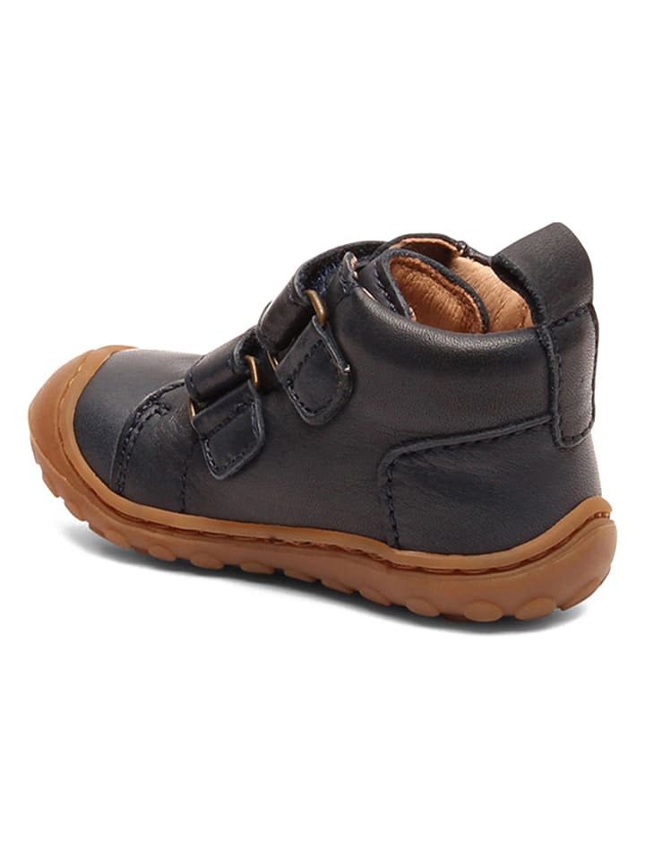 bisgaard Leder-Lauflernschuhe in Dunkelblau günstig kaufen