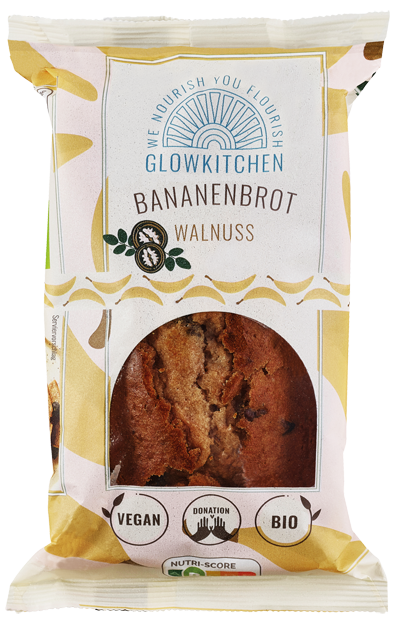Glowkitchen Bio Bananenbrot Walnuss