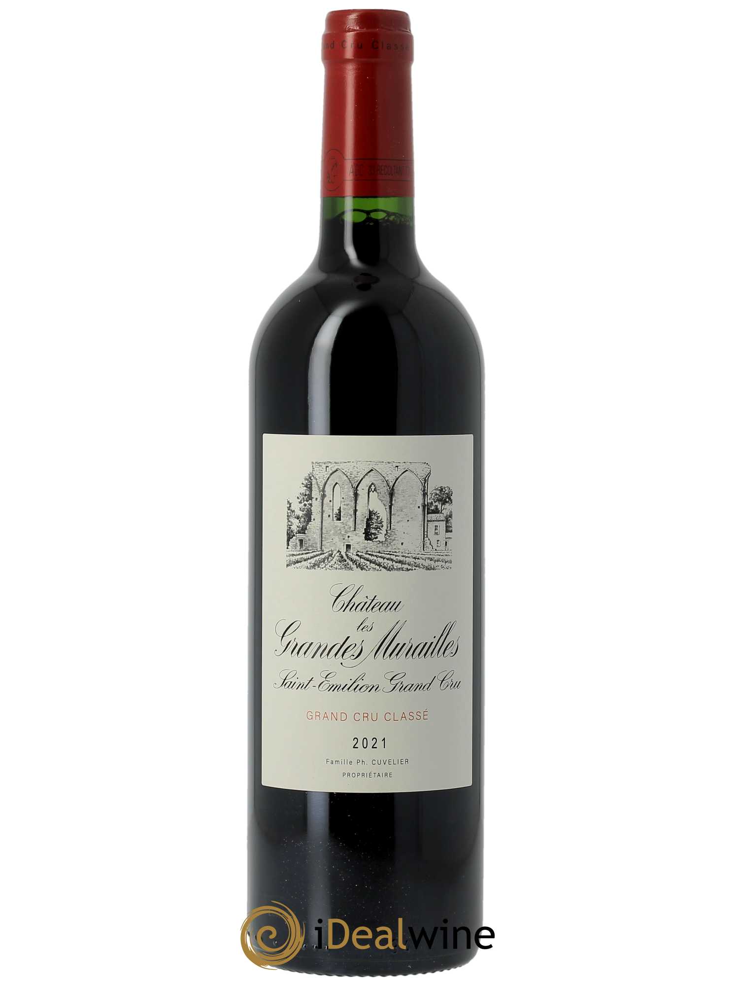 Château les Grandes Murailles Grand Cru Classé (CBO à partir de 6 bts) 2021 - Lot de 1 Bouteille