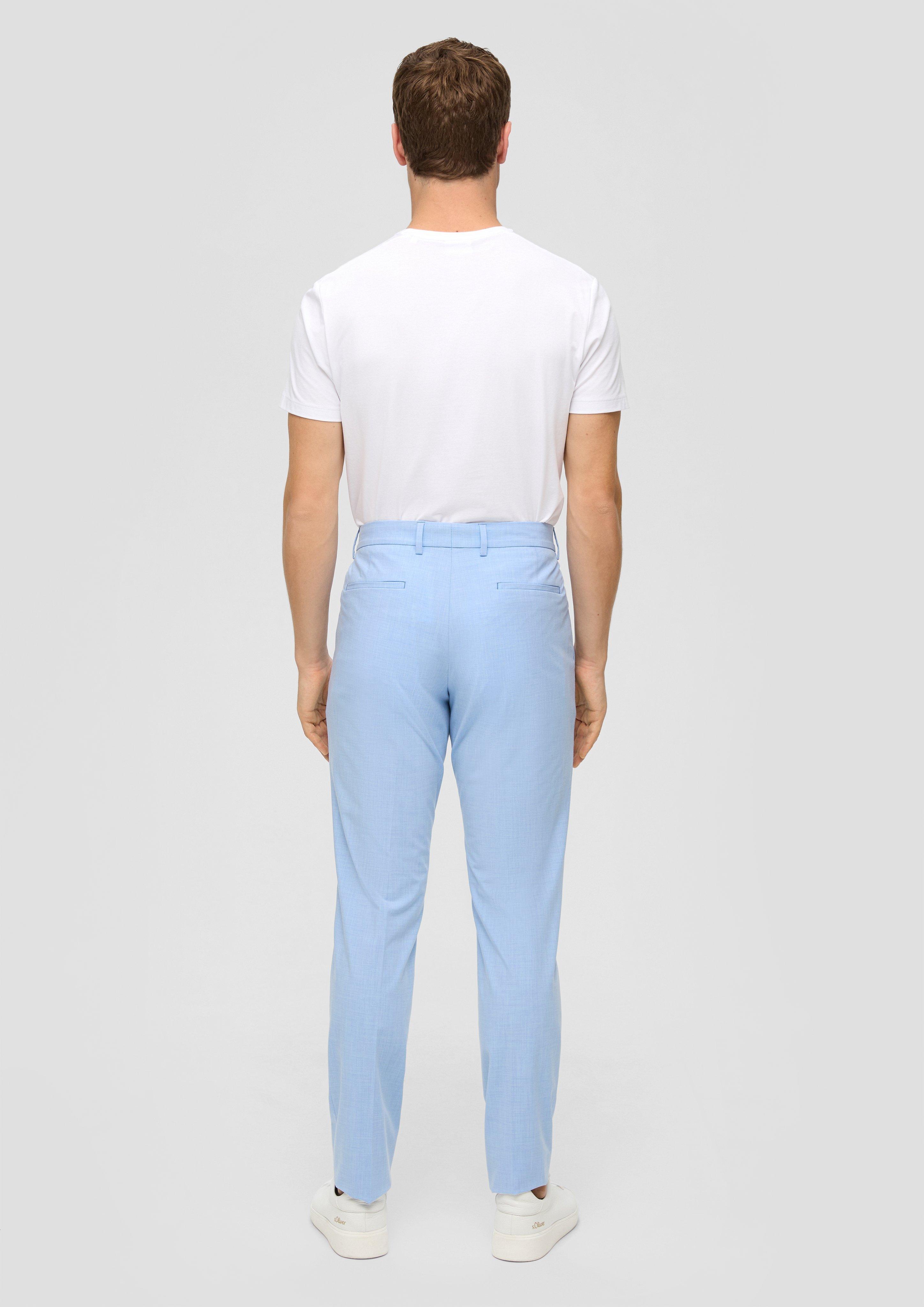 s.OPURE: Anzughose mit Slim Leg  2142798-53W2