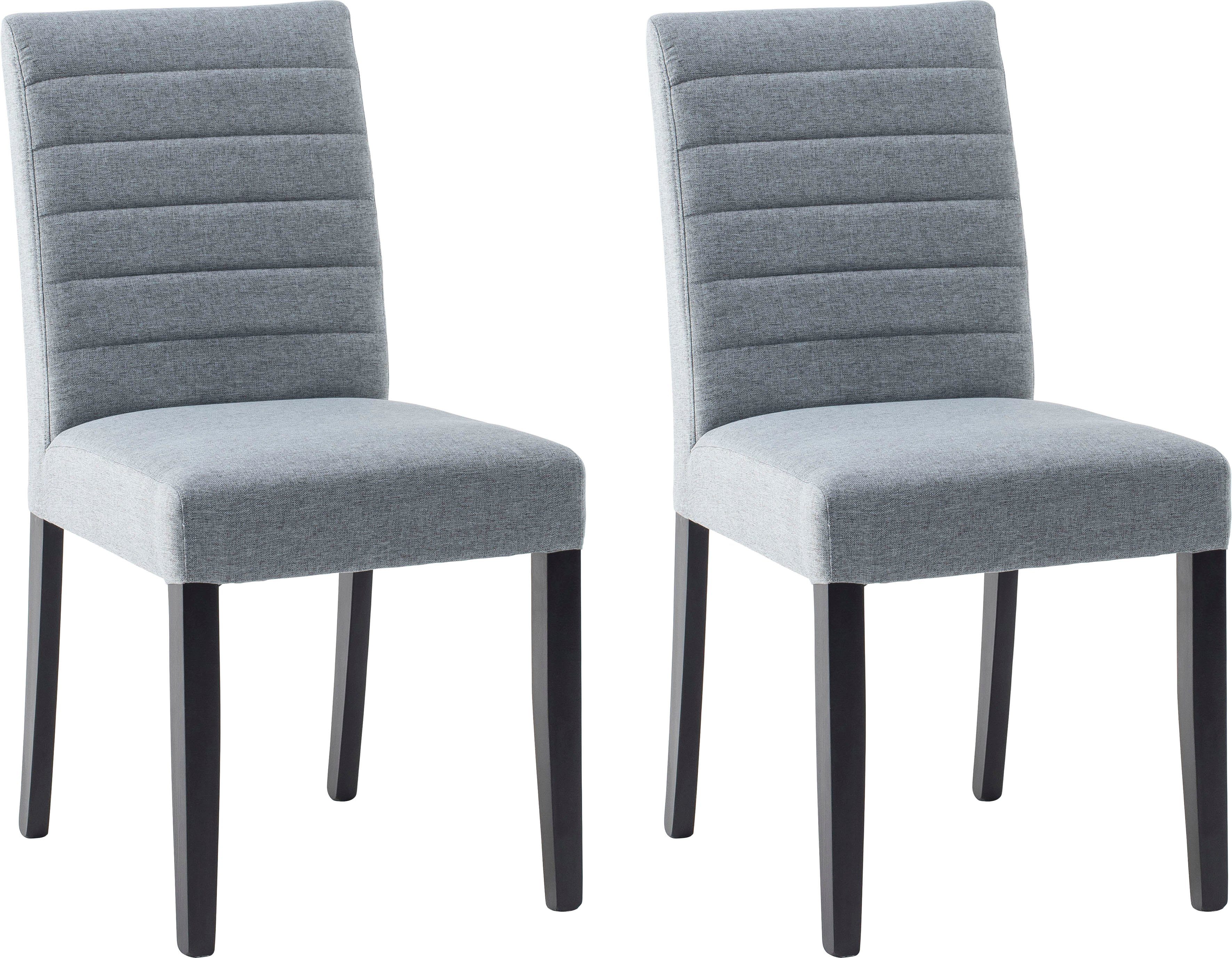 Home affaire 4-Fußstuhl Dristner (Set, 2 St), im 2er-Set, aus massiver Buche