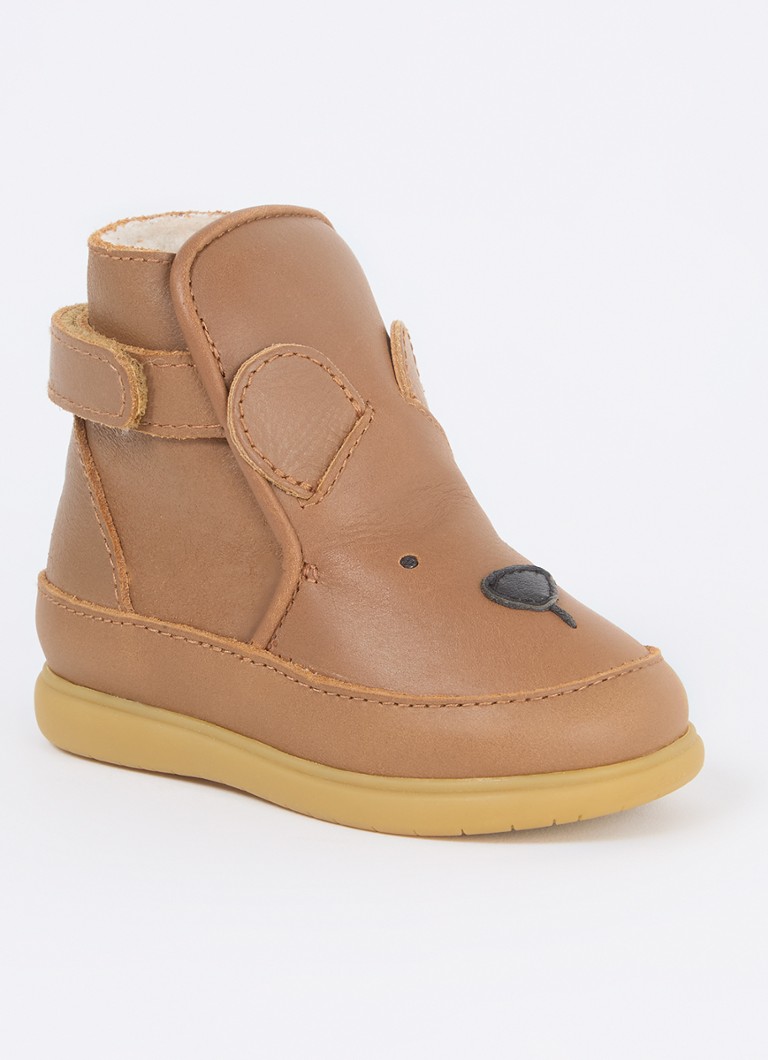 Pantofi din piele pentru bebeluși Donsje Amsterdam Dubu