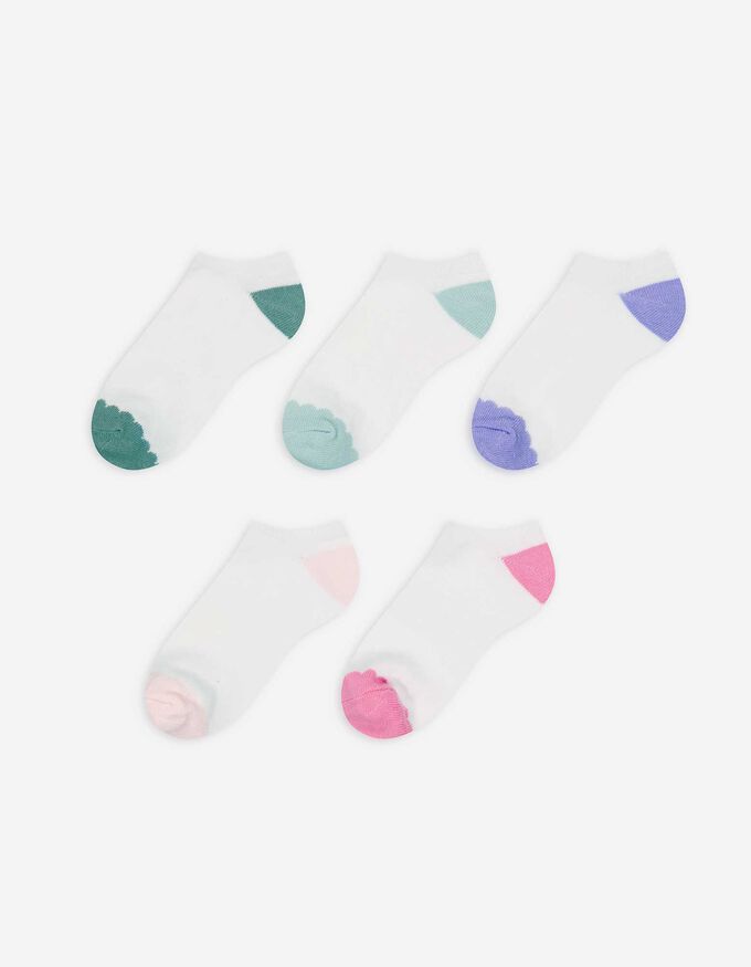 Sneakersocken - 5er-Pack