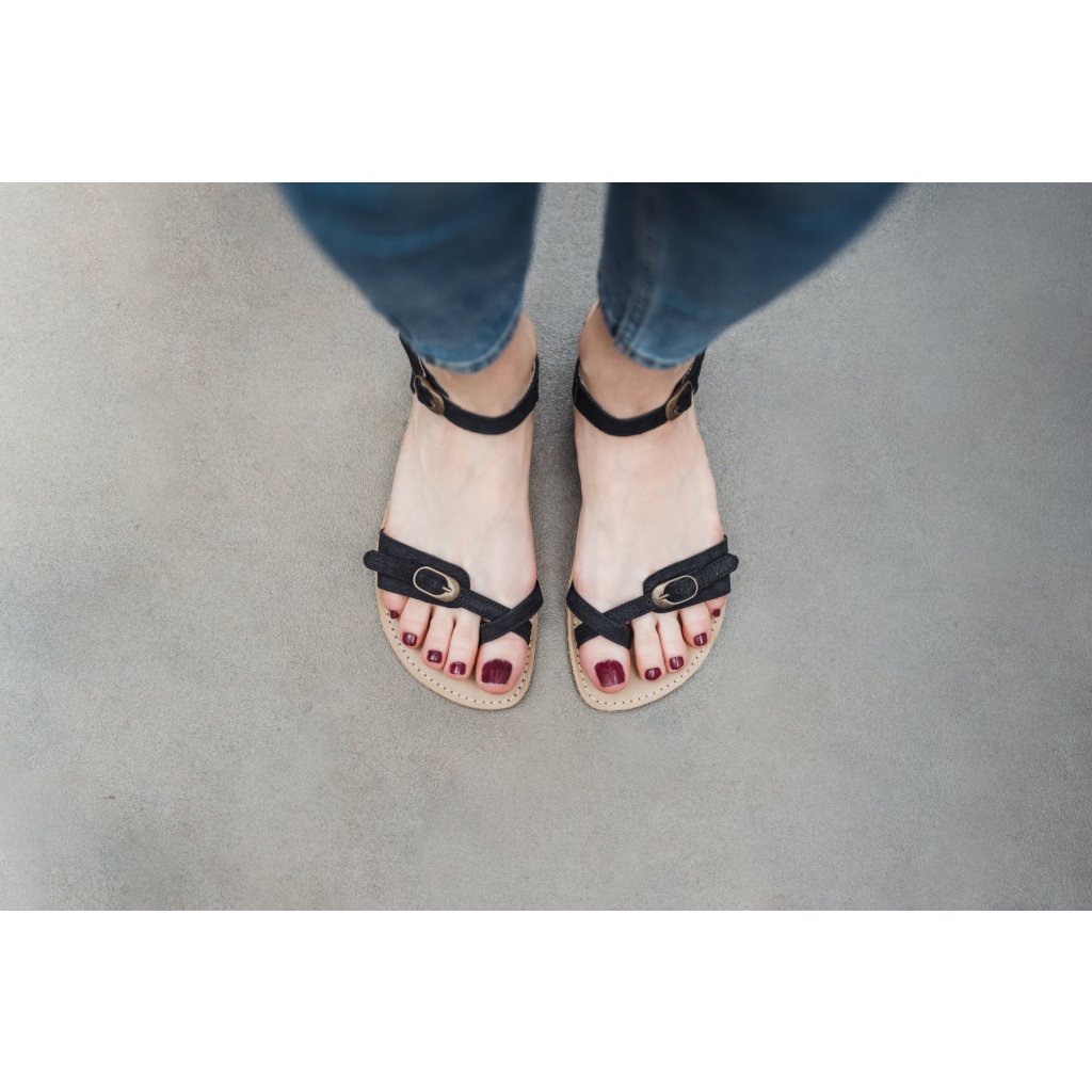 Be Lenka Claire Black Barfußsandalen