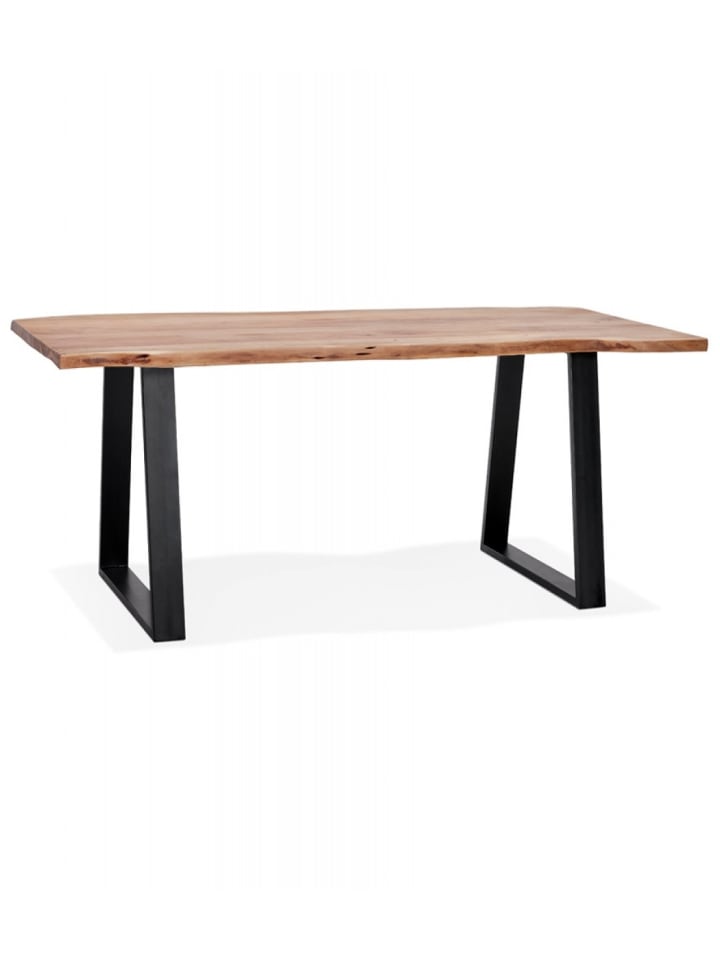 KADIMA DESIGN Esstisch Industrial Akazienholz Metall | Vintage Industrie Stil günstig kaufen
