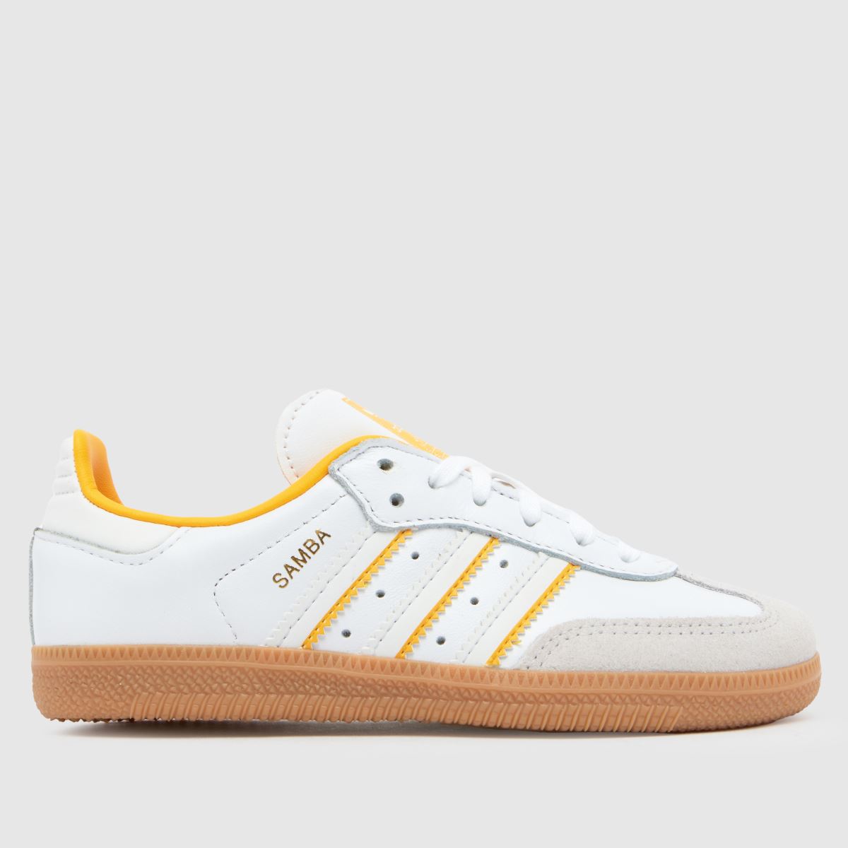 adidas vita & gula samba och juniorsneakers