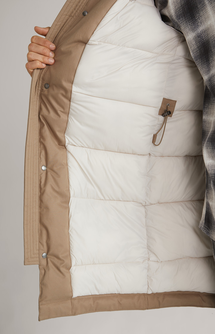 Parka Parko in Dunkelbeige