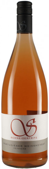 2021 Portugieser Weißherbst feinherb 1,0 L - Weingut Schneiderfritz