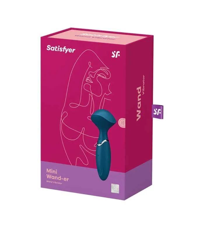 Satisfyer Mini Wand-er Blue Massager